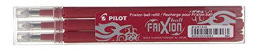 Best Value Pilot Refills for Frixion Rollerball 0.7 mm (Pack of 3) - Red