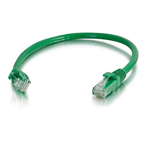 C2G Cat5e Booted Unshielded (UTP) Network Patch Cable - Patch cable - RJ-45 (M) to RJ-45 (M) - 10 m - UTP - CAT 5e - molded, snagless, stranded - green