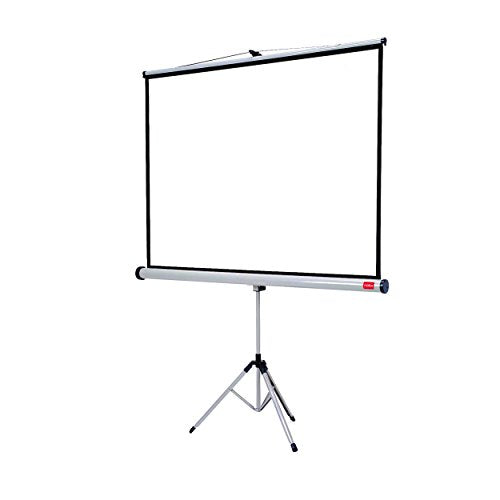 Best Value Nobo 1902397 Tripod Projection Screen Home Theatre/Office/Cinema, 4:3 Screen Format, 2000 x 1513 mm - Matte White