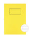 Best Value Silvine Exercise Book Ruled and Margin 80 Pages A4 Yellow Ref EX109 [Pack of 10]