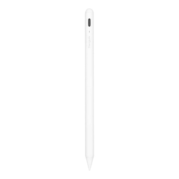 Targus - Active stylus - antimicrobial - white - for Apple 10.2-inch iPad, 10.5-inch iPad Air, 10.9-inch iPad Air, 12.9-inch iPad Pro