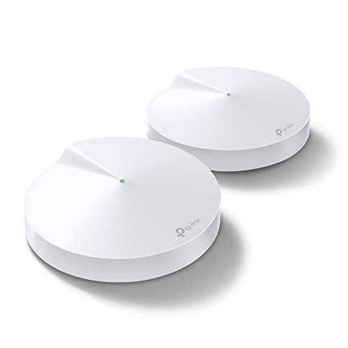 TP-Link DECO M5 - Wi-Fi system (2 routers) - up to 4,500 sq.ft - mesh - GigE - 802.11a/b/g/n/ac, Bluetooth 4.2 - Dual Band