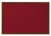 Best Value Bi-Office Earth-It Red Felt 240x120cm Cherry Wood 32 mm DD