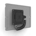 Compulocks Magnetix Secured Magnetic Tablet Wall Mount - Bracket - for tablet - lockable - galvanised steel - black - wall-mountable