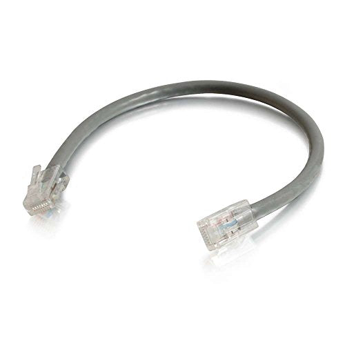 C2G Cat5e Non-Booted Unshielded (UTP) Network Patch Cable - Patch cable - RJ-45 (M) to RJ-45 (M) - 5 m - UTP - CAT 5e - stranded, uniboot - grey