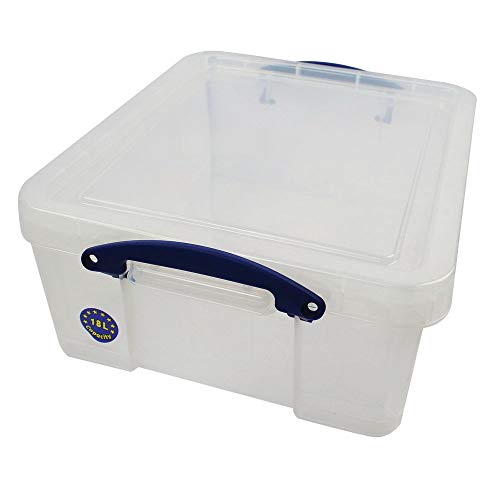 Best Value Really Useful Storage Box 18 Litre Clear