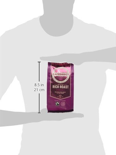 Best Value Cafdirect Intense Roast Fairtrade Ground Coffee 227g (Pack of 3)