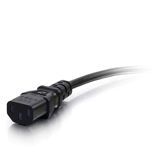 C2G Universal Power Cord - Power cable - BS 1363 (M) to IEC 60320 C13 - 5 m - molded - black