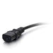 C2G Universal Power Cord - Power cable - BS 1363 (M) to IEC 60320 C13 - 3 m - molded - black