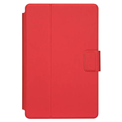 Targus Safe Fit Universal 360? Rotating - Flip cover for tablet - polyurethane - red - 9" - 10.5"