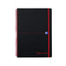 Best Value Black n Red Notebook Wirebound Polypropylene 90gsm Ruled 140 Pages A4 Ref E67008 [Pack of 5]