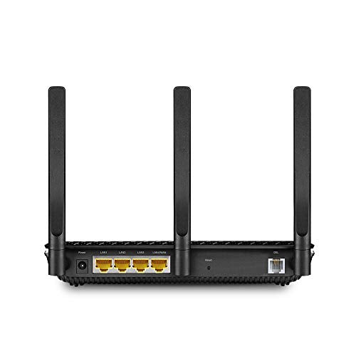 TP-Link Archer VR2100 - Wireless router - DSL modem - 4-port switch - GigE - WAN ports: 2 - 802.11a/b/g/n/ac - Dual Band