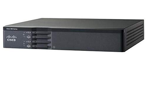 Cisco 867VAE - Router - DSL modem - 4-port switch - GigE - WAN ports: 2 - rack-mountable