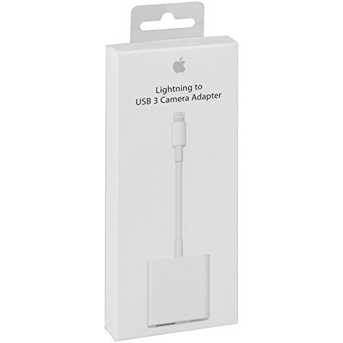 Apple Lightning to USB 3 Camera Adapter - Lightning adapter - Lightning male to USB, Lightning female - for iPad/iPhone (Lightning)