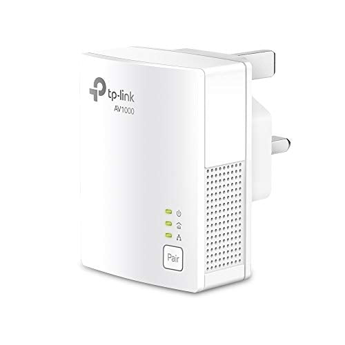 TP-Link TL-PA717 KIT V4 - Gigabit Powerline Starter Kit - powerline adapter kit - GigE, HomePlug AV (HPAV), HomePlug AV (HPAV) 2.0 - wall-pluggable