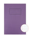 Best Value Silvine Exercise Book Ruled and Margin 80 Pages A4 Purple Ref EX111 [Pack of 10]