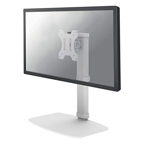 NewStar Tilt/Turn/Rotate Desk Mount (clamp) for 10-30" Monitor Screen, Height Adjustable - White - Stand for LCD display - white - screen size: 10"-30" - desktop stand