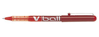 Best Value Pilot Vball 5 Liquid Ink Rollerball 0.5 mm tip (Box of 12) - Red