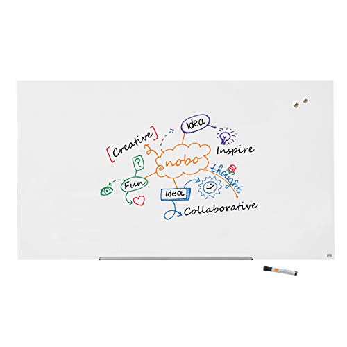 Nobo Impressionpro Glass Mag Whiteboard 1900X1000Mm White Dd