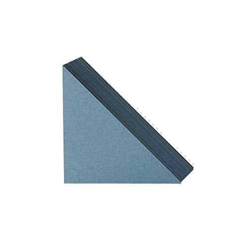 Best Value Guildhall 557305 Legal Corners Recycled Manilla, 315 gsm Ref GLC-BLUZ - Blue, Pack of 100