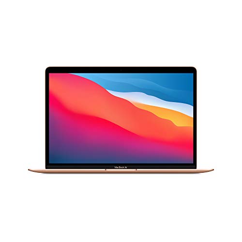 Apple MacBook Air with Retina display - M1 - macOS Big Sur 11.0 - 8 GB RAM - 256 GB SSD - 13.3" IPS 2560 x 1600 (WQXGA) - M1 7-core GPU - Bluetooth, Wi-Fi 6 - gold - kbd: UK