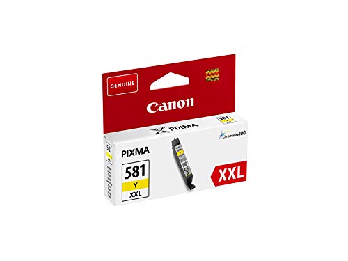 Canon CLI-581Y XXL - XXL size - yellow - original - ink tank - for PIXMA TS6251, TS6350, TS6351, TS8251, TS8252, TS8350, TS8351, TS8352, TS9550, TS9551