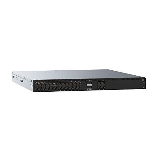 Dell EMC Networking S4128T-ON - Switch - L3 - Managed - 28 x 10GBase-T + 2 x 100 Gigabit QSFP28 - front to back airflow - rack-mountable - with 1 year Return to Depot