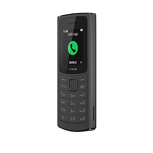 Nokia 110 4G 1.8 Inch Dual SIM 48MB 128MB Phone Black