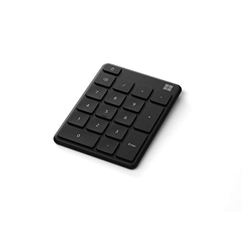 Microsoft Number Pad - Keypad - wireless - Bluetooth 5.0 - matte black