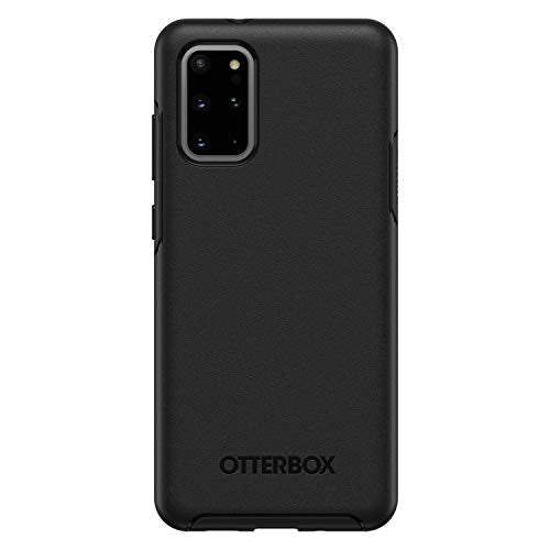 OtterBox Symmetry Series - Back cover for mobile phone - polycarbonate, synthetic rubber - black - for Samsung Galaxy S20+, S20+ 5G