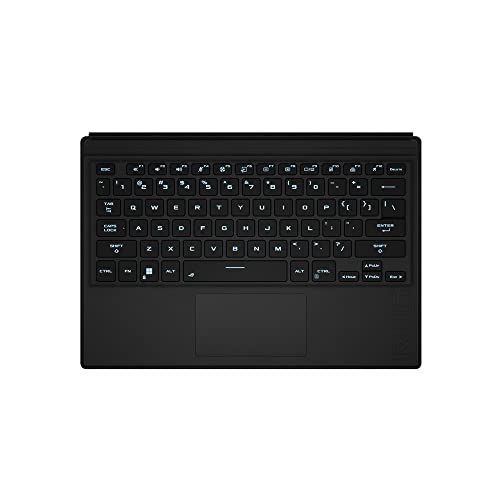 ASUS ROG Flow Z13 GZ301ZE-LC218W - With detachable keyboard - Core i9 12900H / 2.5 GHz - Win 11 Home - GF RTX 3050 Ti - 16 GB RAM - 1 TB SSD NVMe - 13.4" touchscreen 3840 x 2400 (WQUXGA) - Wi-Fi 6