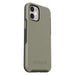 OtterBox Symmetry Series Antimicrobial - Back cover for mobile phone - polycarbonate, synthetic rubber - earl grey - slim design - for Apple iPhone 12 mini