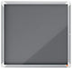 Nobo Premium Plus Grey Felt Lockable Notice Board 6Xa4 Dd