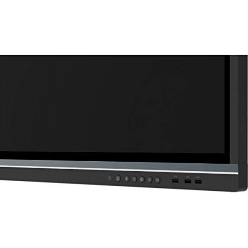 Viewsonic ViewBoard IFP8650-3 - 86" Diagonal Class (85.6" viewable) LED-backlit LCD display - interactive - with optional slot-in PC capability and touchscreen (multi touch) - 4K UHD (2160p) 3840 x 2160 - D-LED Backlight