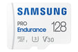 Samsung PRO Endurance 128GB Class 10 MicroSDHC Memory Card and Adapter