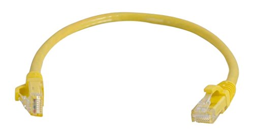 C2G Cat5e Booted Unshielded (UTP) Network Patch Cable - Patch cable - RJ-45 (M) to RJ-45 (M) - 5 m - UTP - CAT 5e - molded, snagless, stranded - yellow