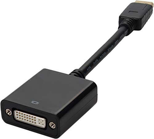 AddOn 8in DisplayPort to DVI-I Adapter Cable - DisplayPort adapter - DisplayPort (M) to DVI-I (F) - 20 cm - black