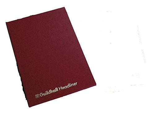 Best Value Exacompta Guildhall Headliner Account Book, 298 x 203 mm, 10 Cash Column, 80 Pages