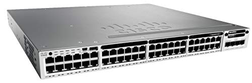 Cisco Catalyst 3850-48T-E - Switch - L3 - Managed - 48 x 10/100/1000 - desktop, rack-mountable