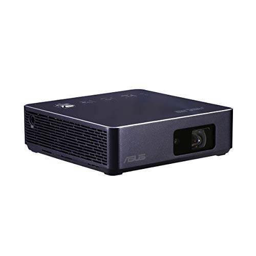 ASUS ZenBeam S2 - DLP projector - RGB LED - 3D - 500 lumens - 1280 x 720 - 16:9 - short-throw fixed lens - black, blue