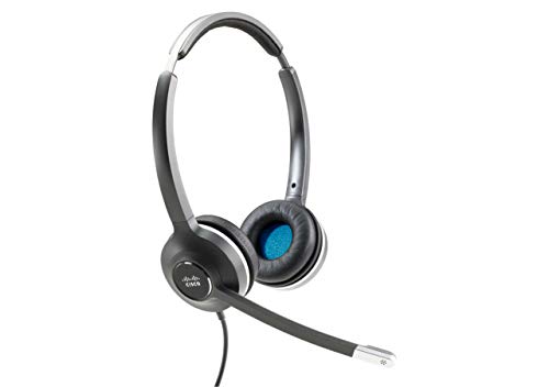 Cisco 532 Wired Dual - Headset - on-ear - wired - for Cisco DX70, DX70 - MSRP, DX80, DX80 (No Radio), IP Phone 8851, 8861, 8865, 8865NR