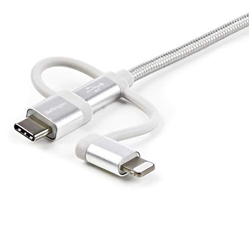 StarTech 1M 3 in 1 Lightening USB Cable