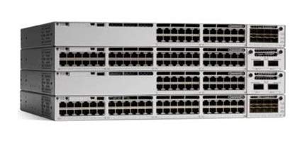 Cisco Catalyst 9300L - Network Advantage - switch - L3 - 48 x 10/100/1000 + 4 x 10 Gigabit SFP+ (uplink) - rack-mountable