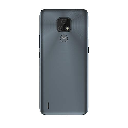 Motorola Moto E7 - Smartphone - dual-SIM - 4G LTE - 32 GB - microSD slot - 6.5" - 1600 x 720 pixels (269 ppi) - IPS - RAM 2 GB (5 MP front camera) - 2x rear cameras - Android - mineral grey