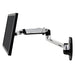 Ergotron LX Wall Mount LCD Arm - Mounting kit (articulating arm, mounting base, extension brackets) for LCD display - aluminium - screen size: up to 27" - wall-mountable