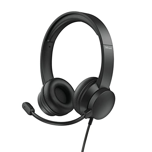 Trust HS200 USB A Wired Binaural Headset