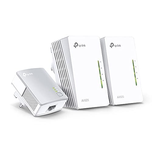 TP-Link TL-WPA4220T KIT - V4 - bridge - HomePlug AV (HPAV) - 802.11b/g/n - 2.4 GHz - wall-pluggable - with 2 x TP-Link TL-WPA4220