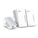 TP-Link TL-WPA4220T KIT - V4 - bridge - HomePlug AV (HPAV) - 802.11b/g/n - 2.4 GHz - wall-pluggable - with 2 x TP-Link TL-WPA4220