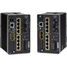 Cisco Catalyst IE3200 Rugged Series - Network Essentials - switch - Managed - 8 x 10/100/1000 (PoE+) + 2 x Gigabit SFP - DIN rail mountable - PoE+ (240 W) - DC power