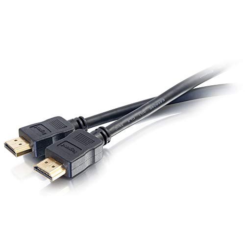 C2G 1.8m (6ft) Premium High Speed HDMI Cable with Ethernet - 4K 60Hz - HDMI cable - HDMI / audio - HDMI (M) to HDMI (M) - 1.83 m - shielded - black - 4K support